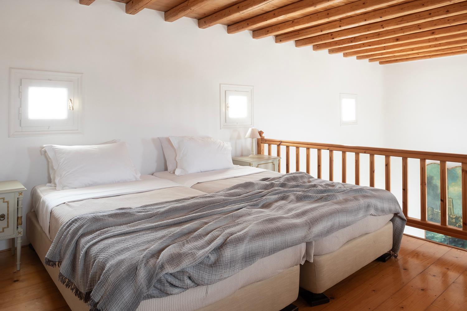 Mykonian Style W Shared Pool Houses & Nighttime Security Guard Ornos  Chambre photo